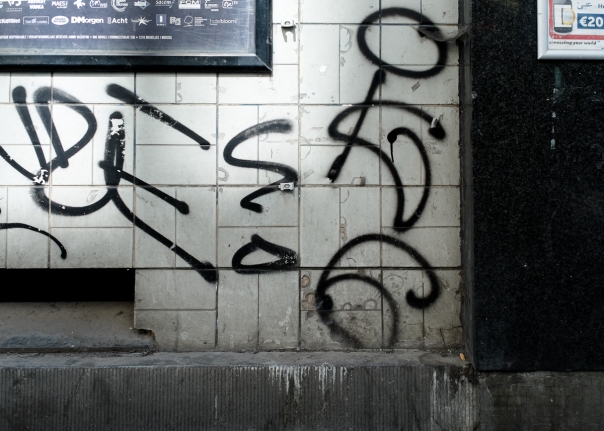 tag grafiti Bruxelles